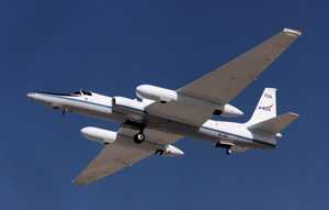 [NASA's ER-2 airplane]