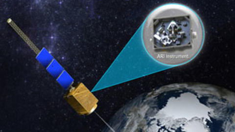 ZEUS satellite with ARI instrument.